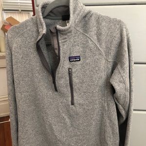 Patagonia grey pullover
